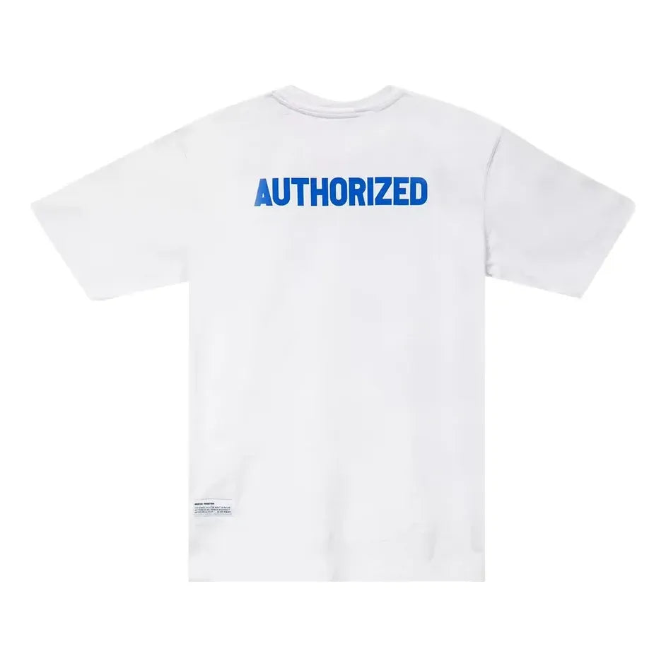 HERON PRESTON SS21 Heron Af T-shirt 'White' HMAA020R21JER0020145