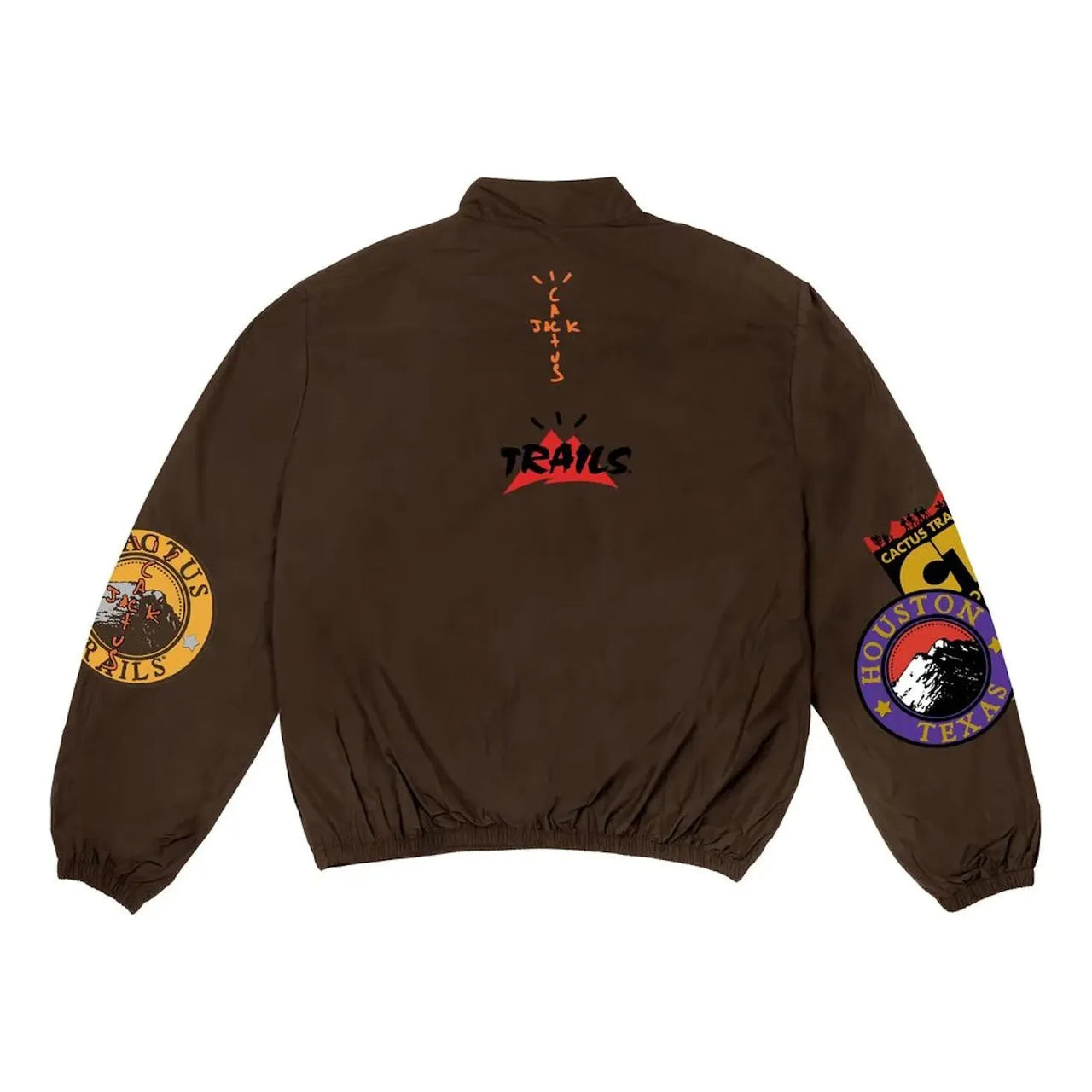 Travis Scott Cactus Trails Half-Zip Windbreaker 'Brown' CJNTOP12BROWN