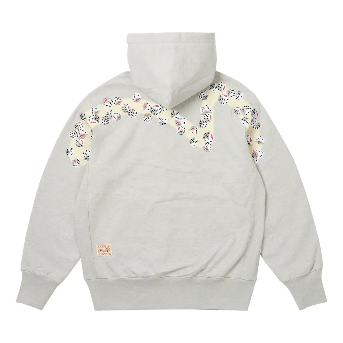 Palace x Evisu Zip Hoody Jacket 'Grey Marl' 2ESPAM4SW1150OSFLGRYH