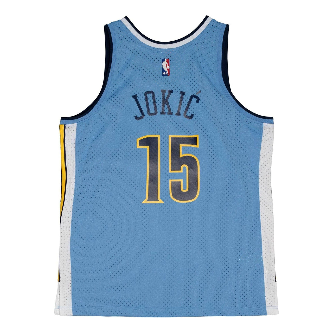 Mitchell & Ness NBA Nikola Jokic Denver Nuggets 2016/17 Road Jersey #15 SMJY4448-DNU16NJOCLBL