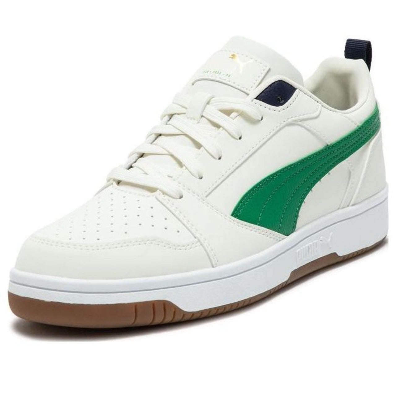 PUMA Rebound V6 Low 75 Years 'White Green' 392484-02