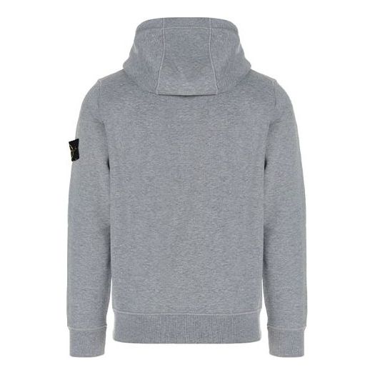 STONE ISLAND Popover Hoodie 'Melange Grey' 751564120-V0M64