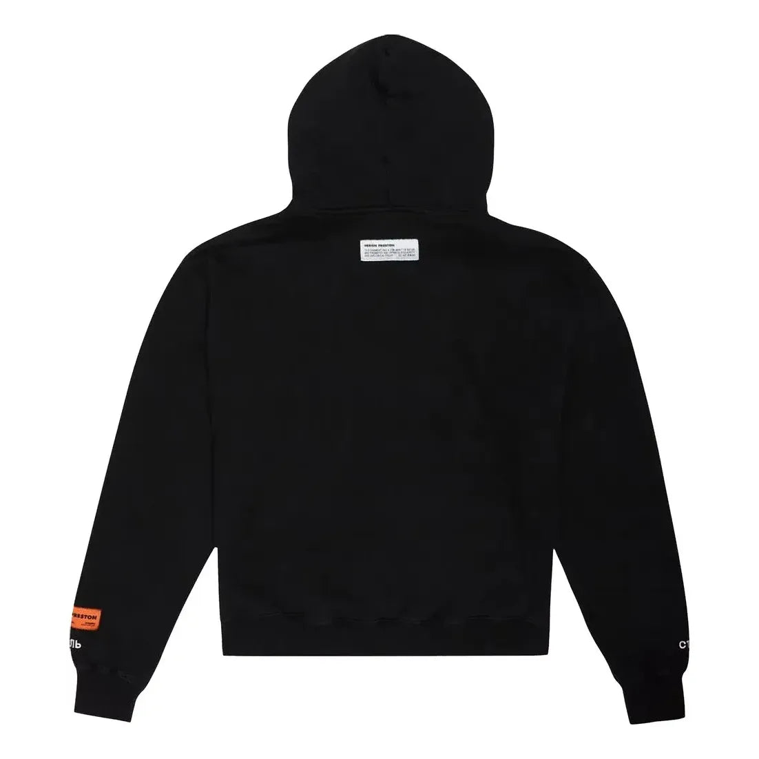 HERON PRESTON FW21 Split Herons Hoodie 'Black' HMBB021F21JER0011022