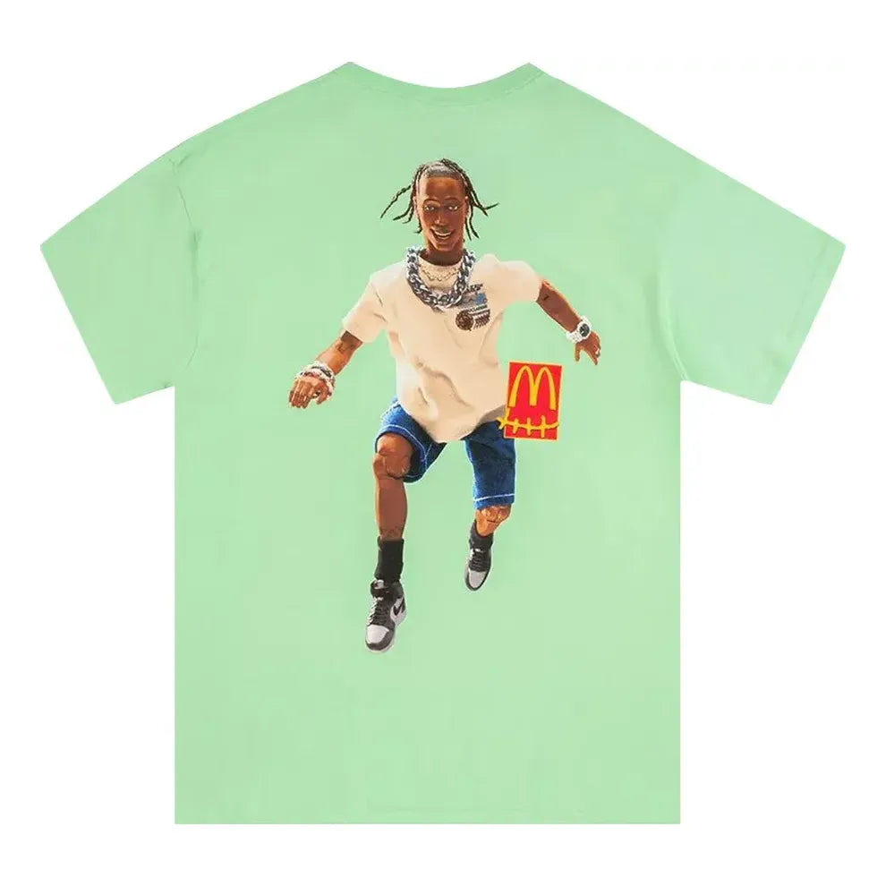 Travis Scott Cactus Jack x McDonald's Action Figure Series IV T-Shirt 'Mint' CJMD-SS114