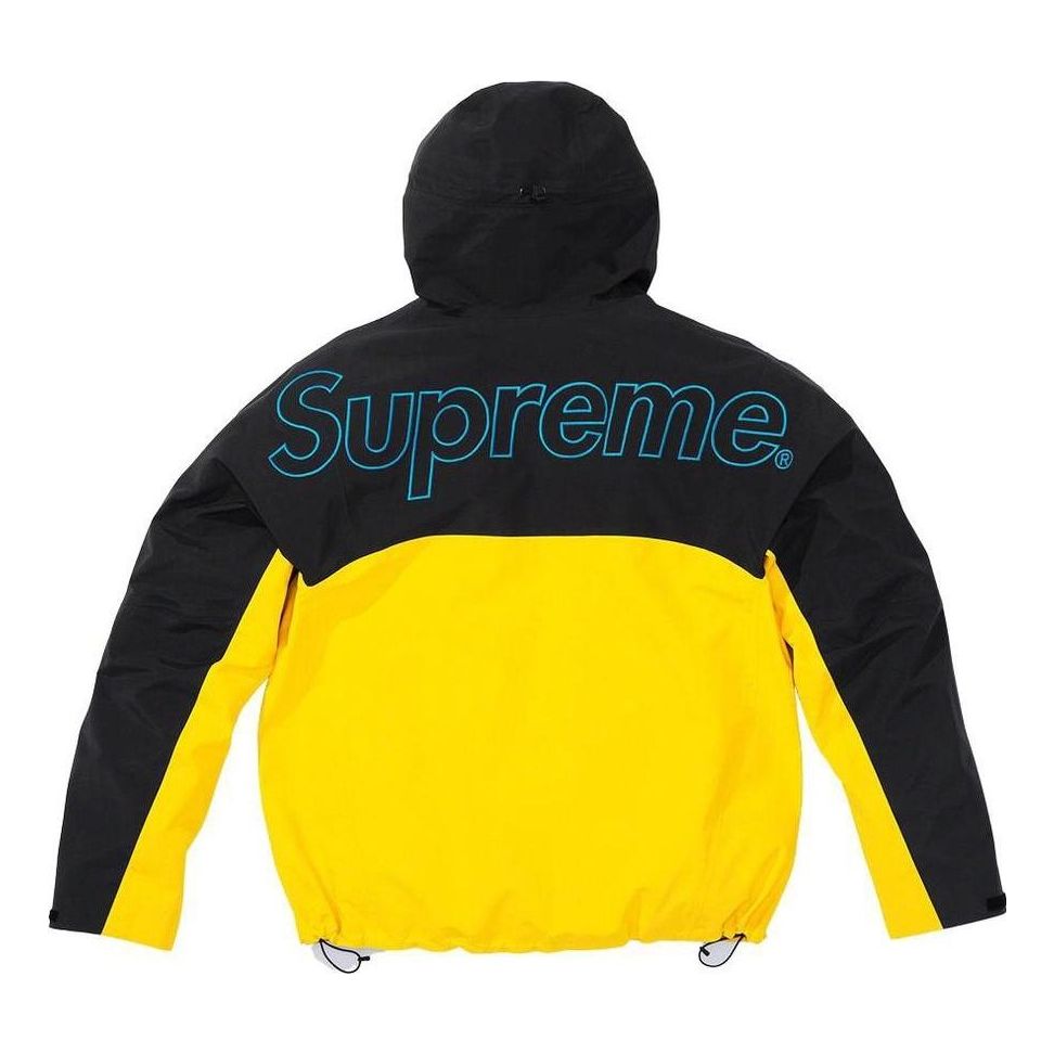Supreme x The North Face Taped Seam Shell Jacket 'Yellow Black Blue' SUP-FW22-758