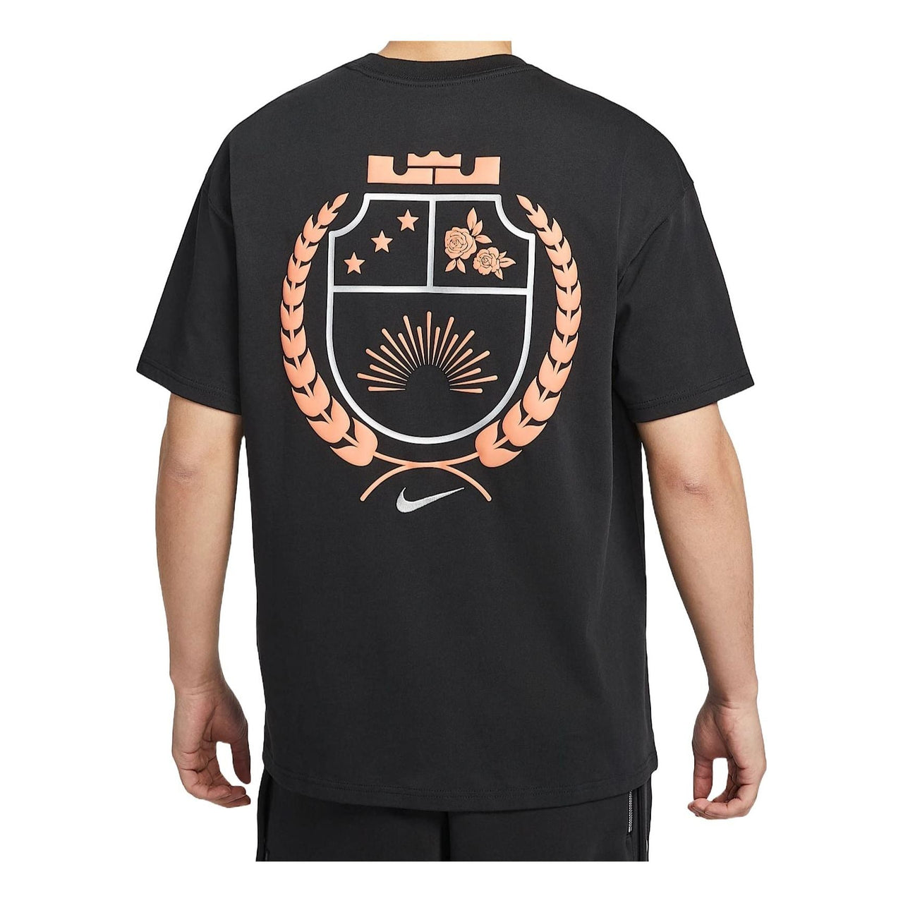 Nike x LebBron Max90 T-Shirt Asia Sizing 'Black' HJ3413-010