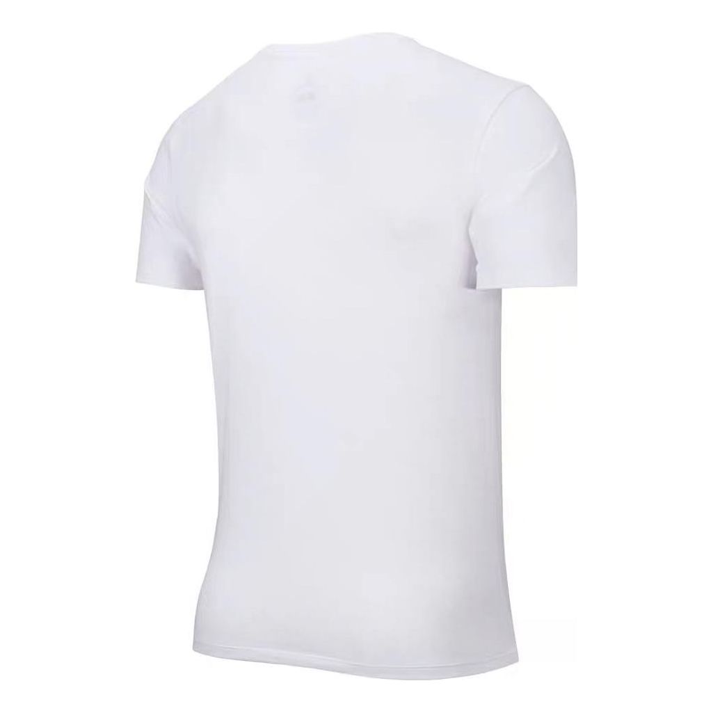 Air Jordan Fear Is An Illusion Sportswear Casual T-Shirt 'White' AQ8146-100