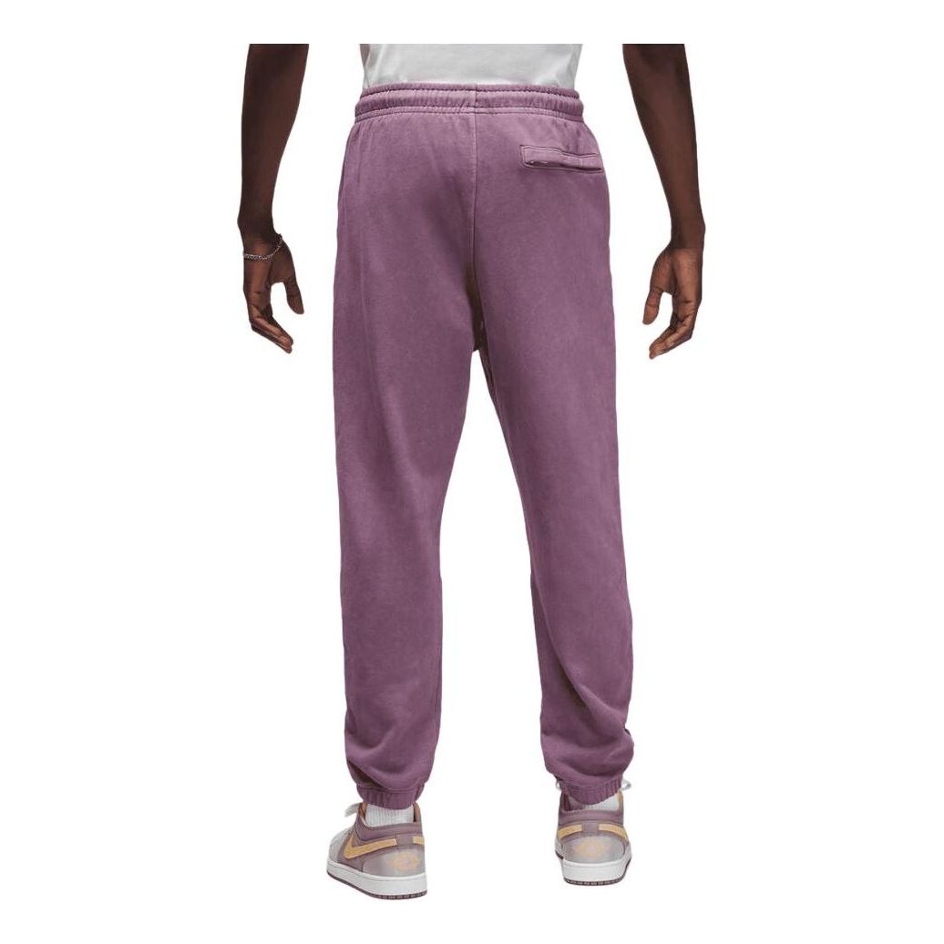 Air Jordan Essential Fleece Washed Trousers 'Purple' FB7299-508