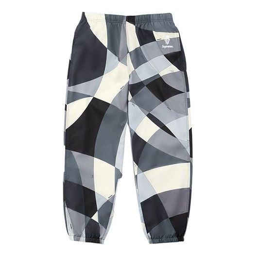 Supreme x Emilio Pucci Sport Pants 'Black White Grey' SUP-SS21-787