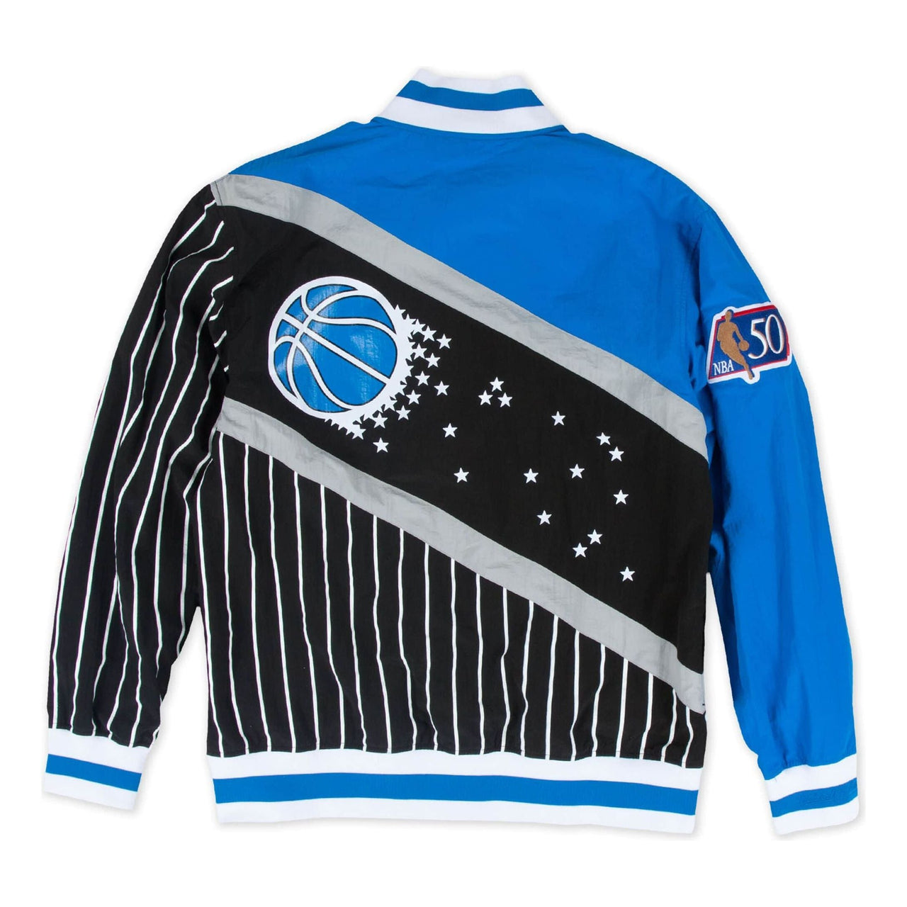 Mitchell & Ness x NBA Orlando Magic 1996-97 Warm Up Jacket 'Blue Black' 6056-319-96OMA