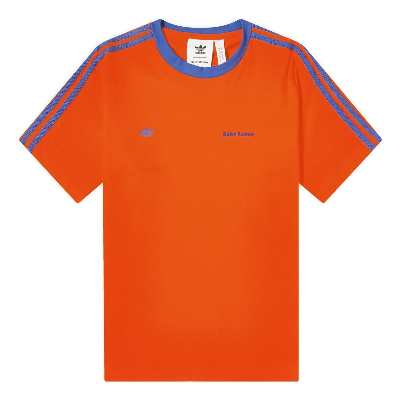 adidas x Wales Bonner T-shirt Asia Sizing 'Orange Blue' IZ1891