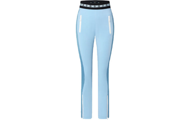 LOUIS VUITTON New Quarterly Products Of LV Casual Pants Women's Blue