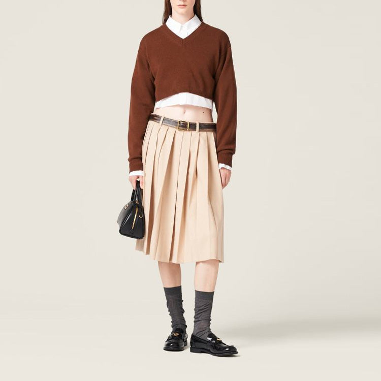 MIU MIU Sweaters Women's Red Brown