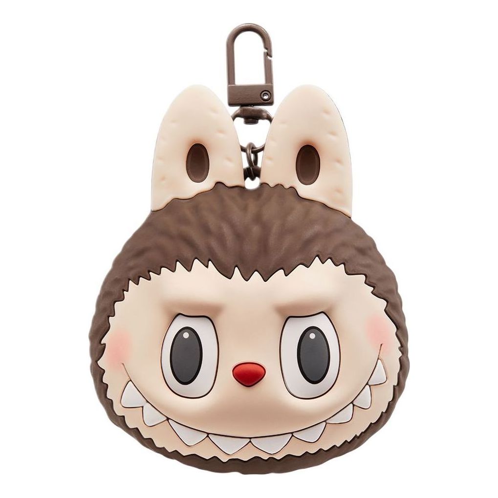 Pop Mart The Monsters Labubu Originals Brown Silicone Earphone Bag PPMT-2310-0090