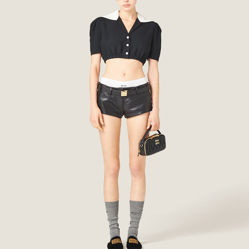 MIU MIU FW23 Shirt Women's Black