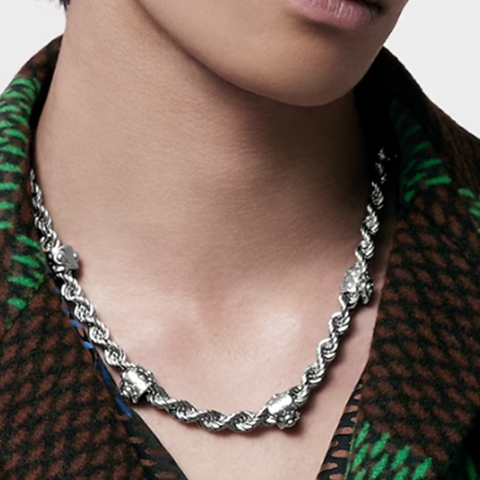 LOUIS VUITTON Lv Rope Necklace