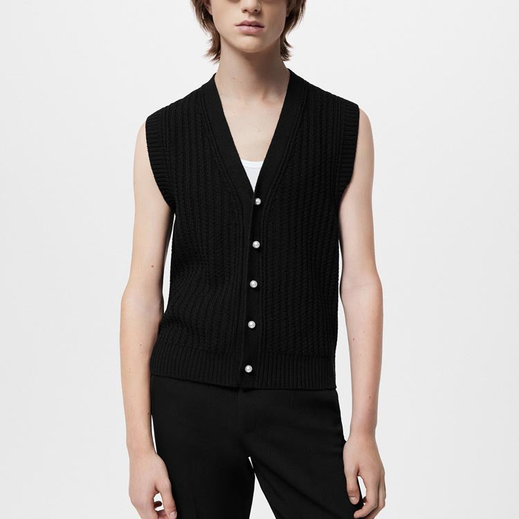 LOUIS VUITTON SS24 Tank Tops Men's Black