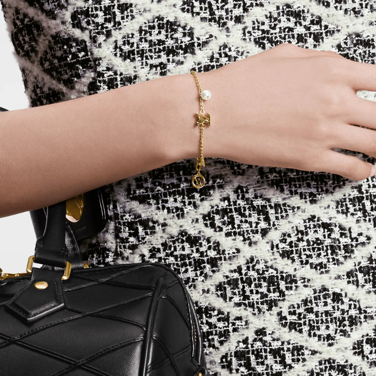 LOUIS VUITTON Lv Iconic Louisa Bracelet