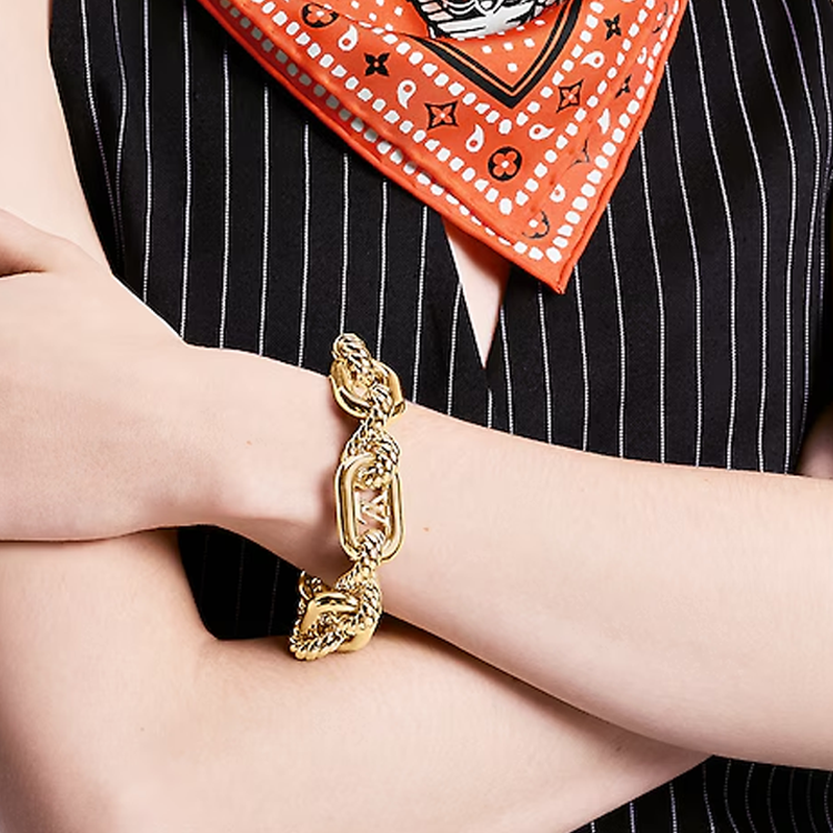 LOUIS VUITTON Nautical Chain Bracelet