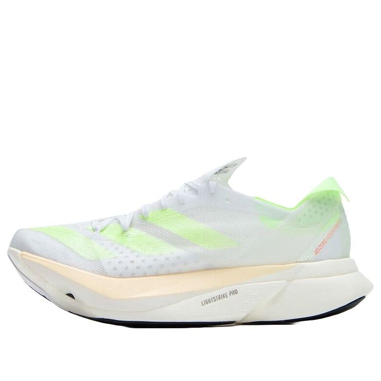 adidas Adizero Adios Pro 3 'White Neon Green' IH2524