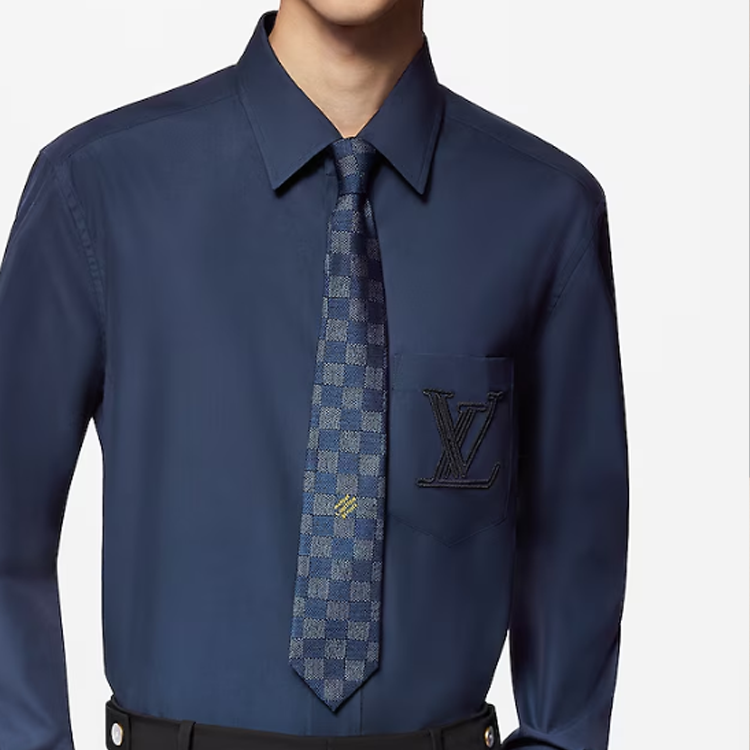 LOUIS VUITTON Damier Heritage Tie