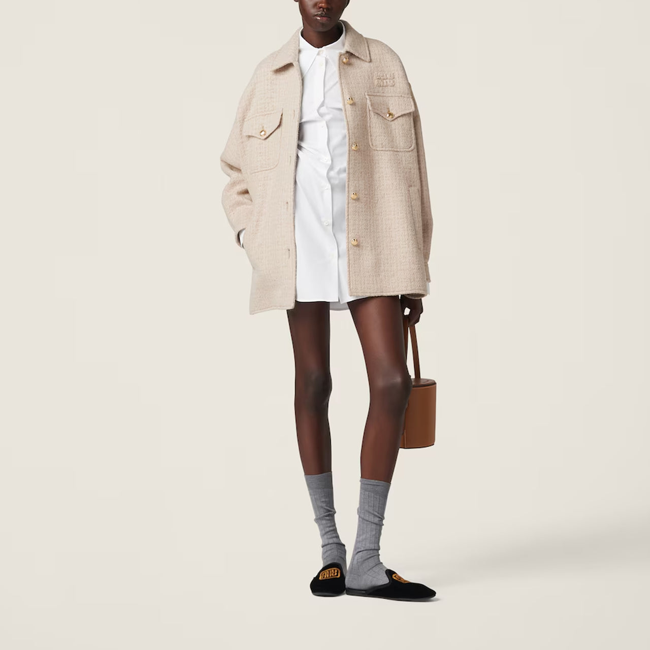 MIU MIU Shirts Women's White