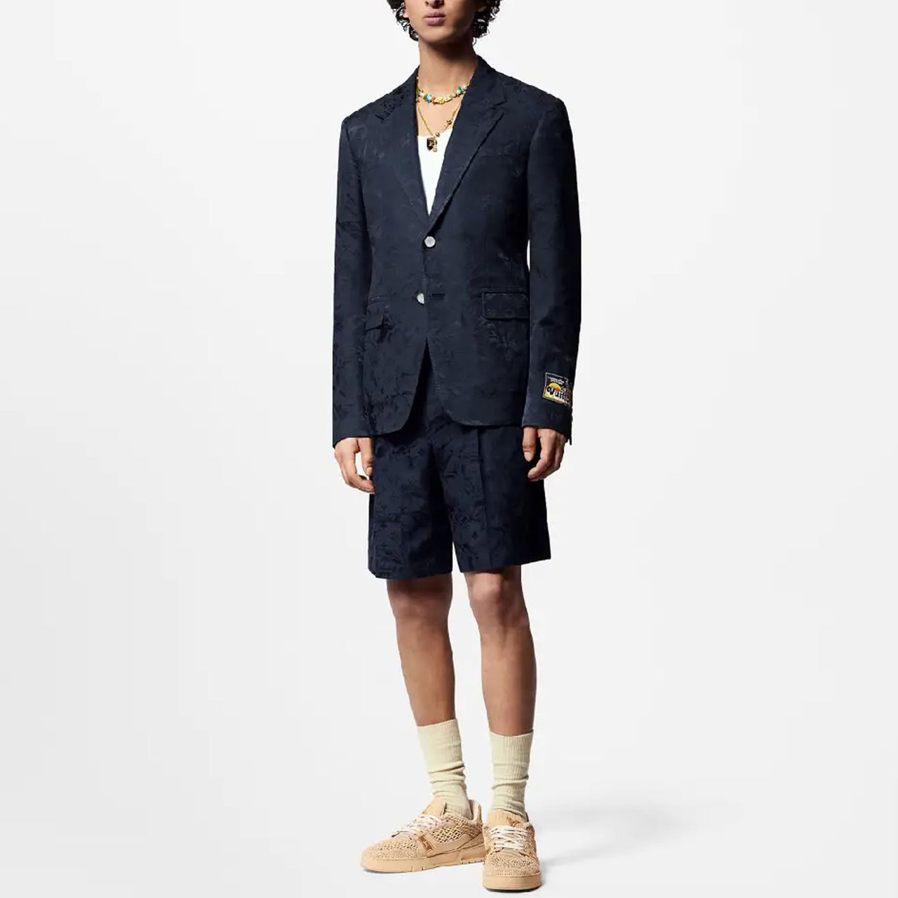 LOUIS VUITTON FW24 Business Suits Coats Men's Navy