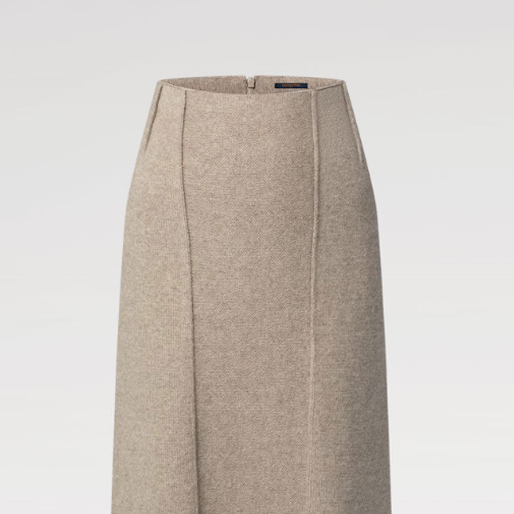 LOUIS VUITTON Cashmere Knit Skirt