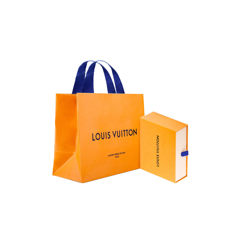 LOUIS VUITTON Sheep Wool Knit Scarves Men's Blue