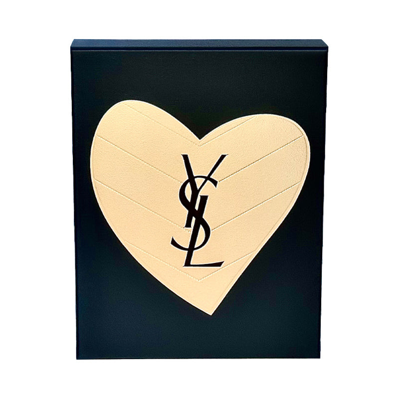 SAINT LAURENT Round Tube Silver Pink Tube Lipstick Dewy Natural Nourishing 3.2g Girlfriend Birthday Gift