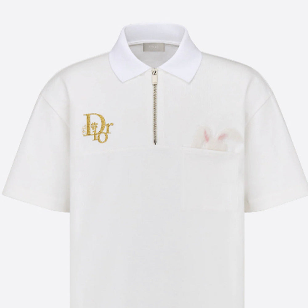DIOR FW22 Polo Shirt Men's White