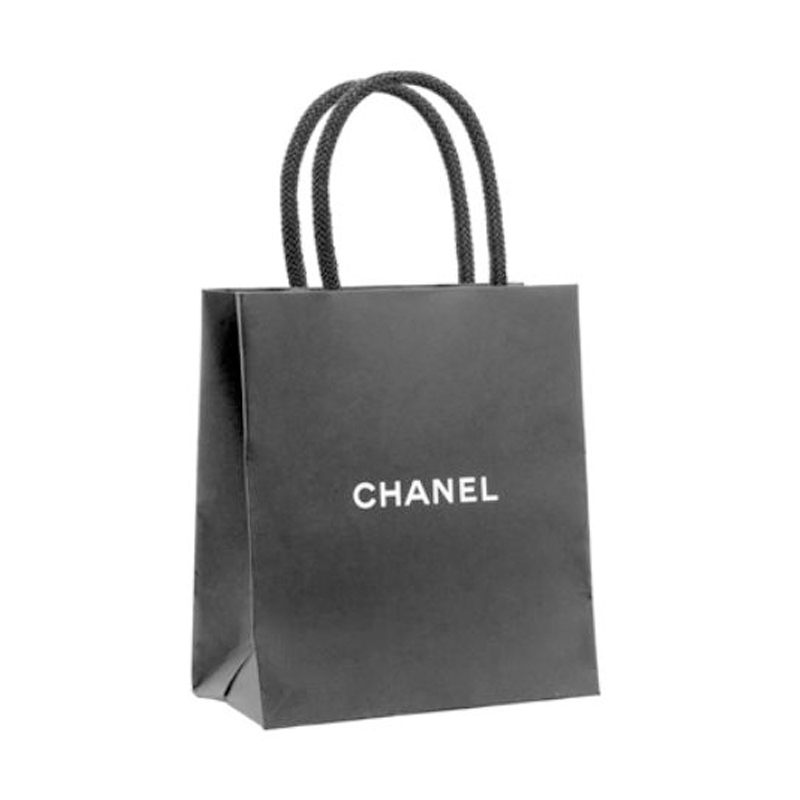 CHANEL Wool Blend Cashmere Knit Scarves Women's Black
