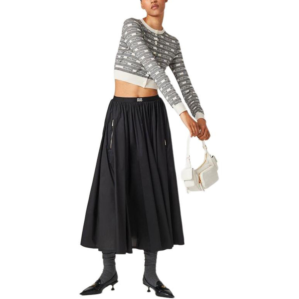 MIU MIU SS23 Sweater Women's Gray