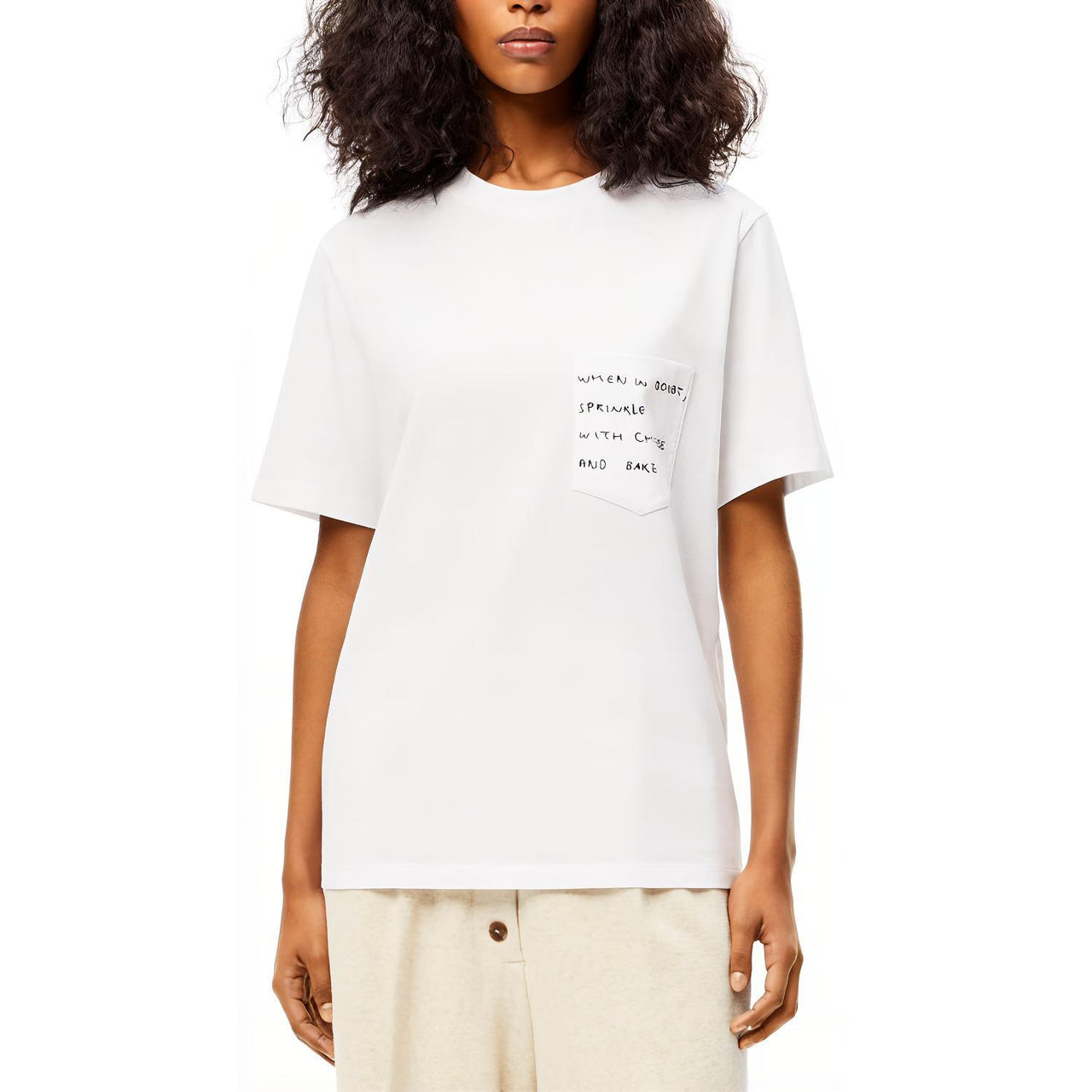 LOEWE FW21 T Shirt Women's White