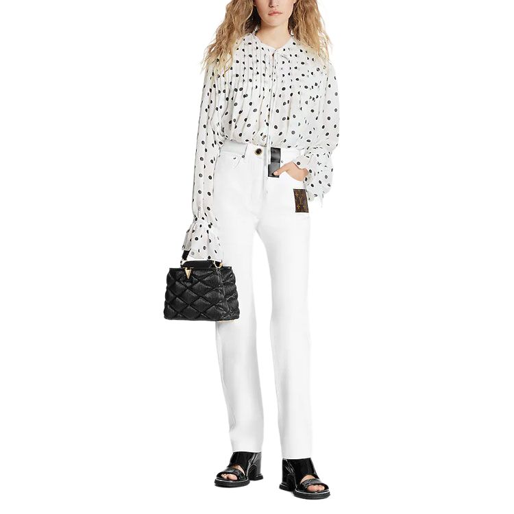 LOUIS VUITTON FW22 Jeans Women's White