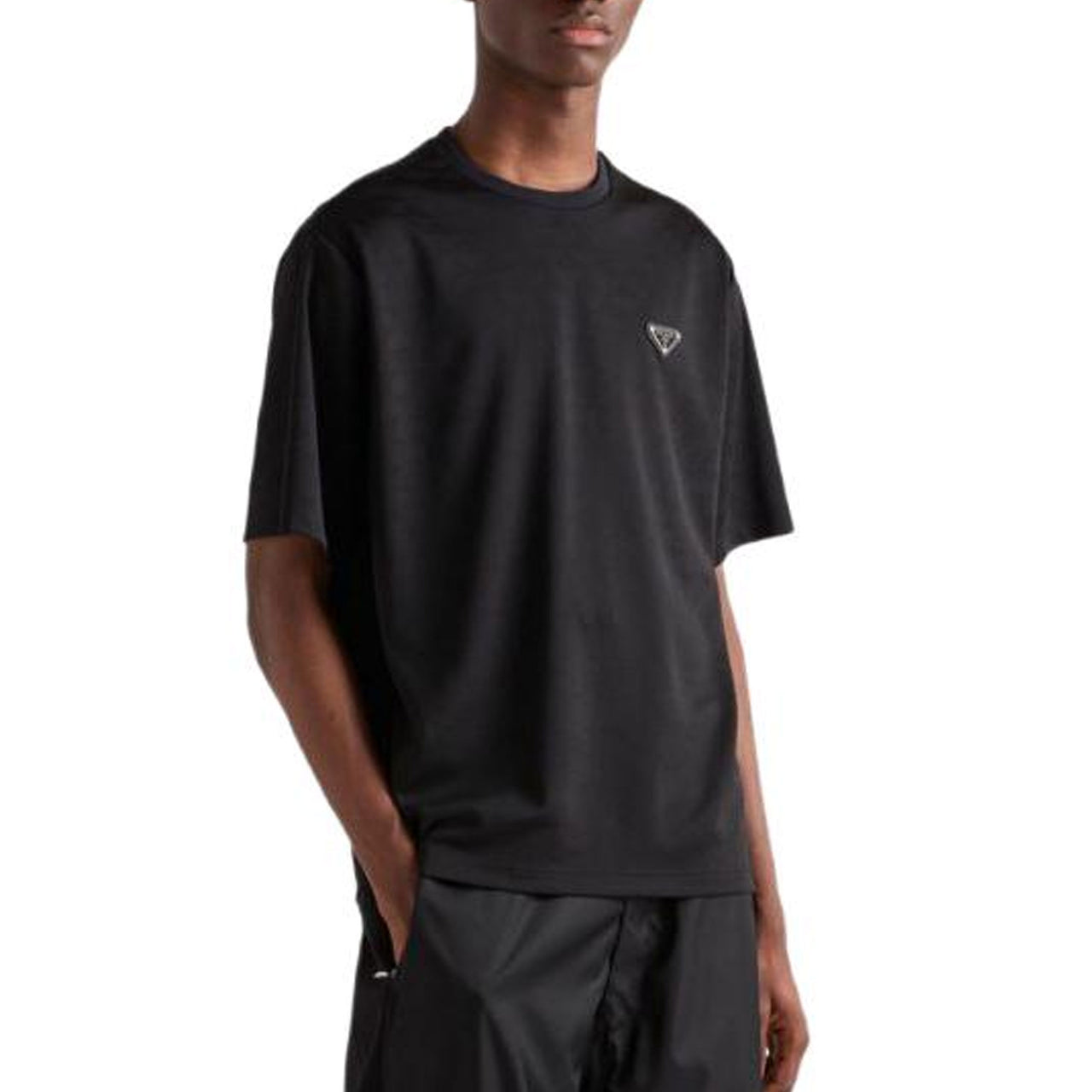 PRADA Technical jersey T shirt