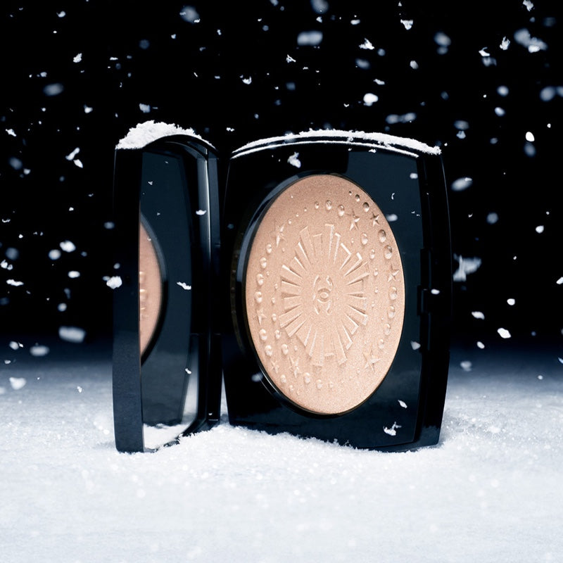 CHANEL 2024 Christmas Limited Diamond Powder Highlighter Powders Easy-to-Blend Natural 15g