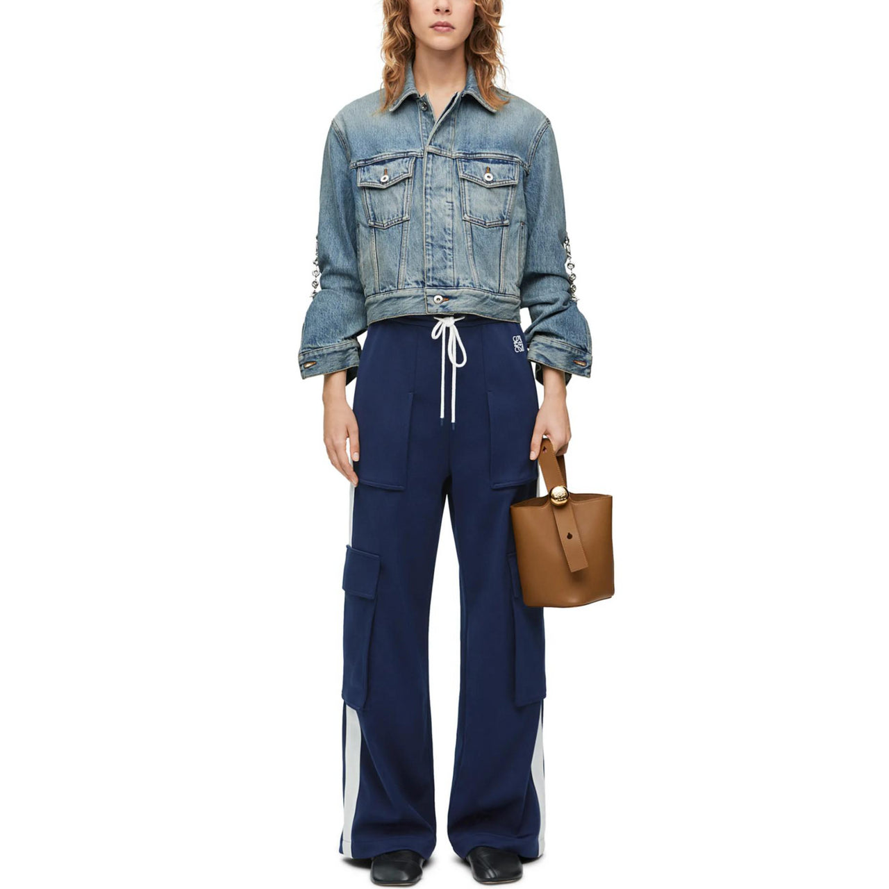 LOEWE Cargo Tracksuit Trousers 'Marine'