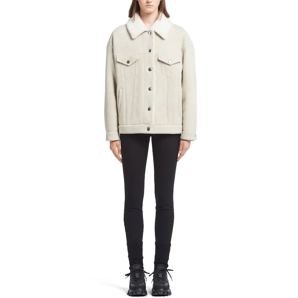 PRADA Long-Sleeved Button-Up Jacket