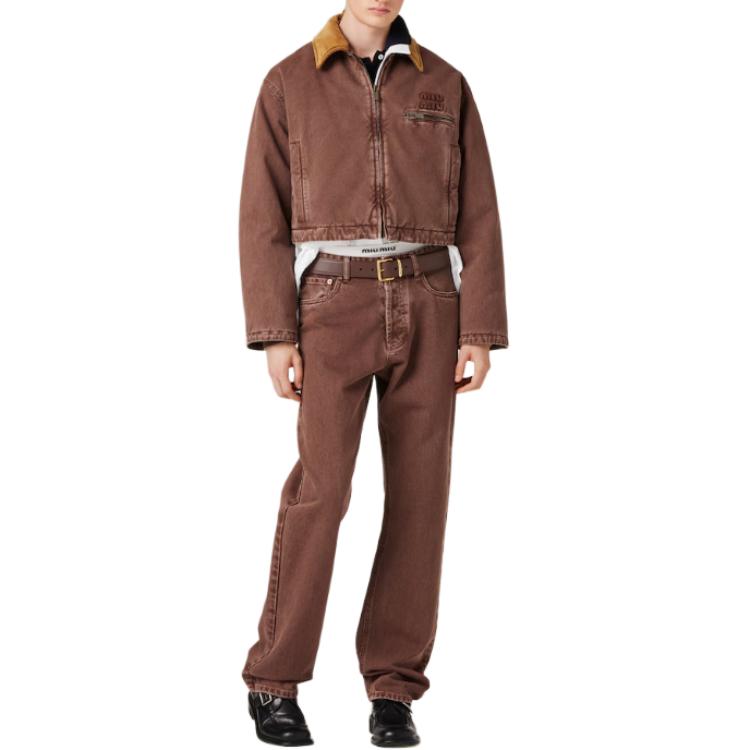 MIU MIU Jackets & Coats Women's Tobacco