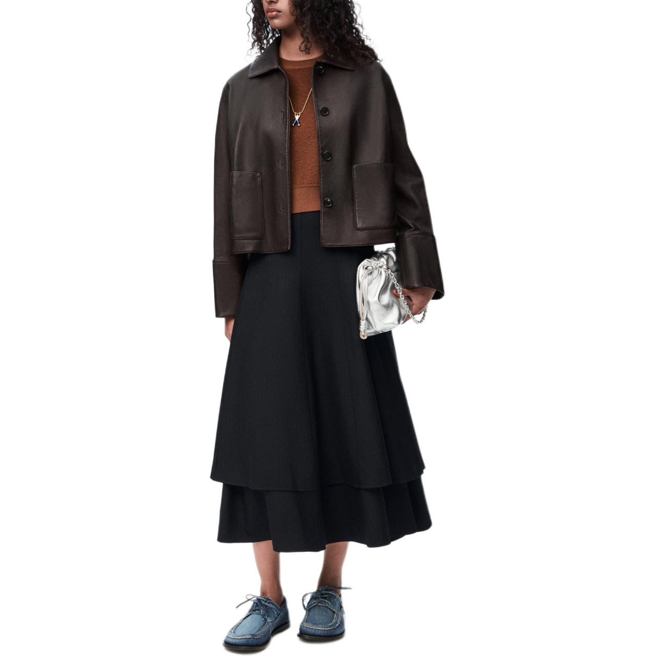 LOEWE SS25 Women's Pre Selection Collection Sweater Women's Brown