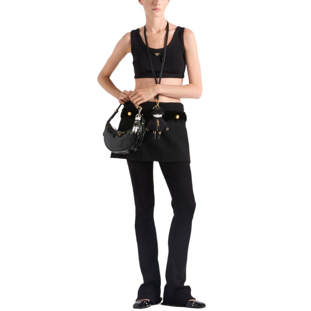 PRADA Triangle logo Tank Top