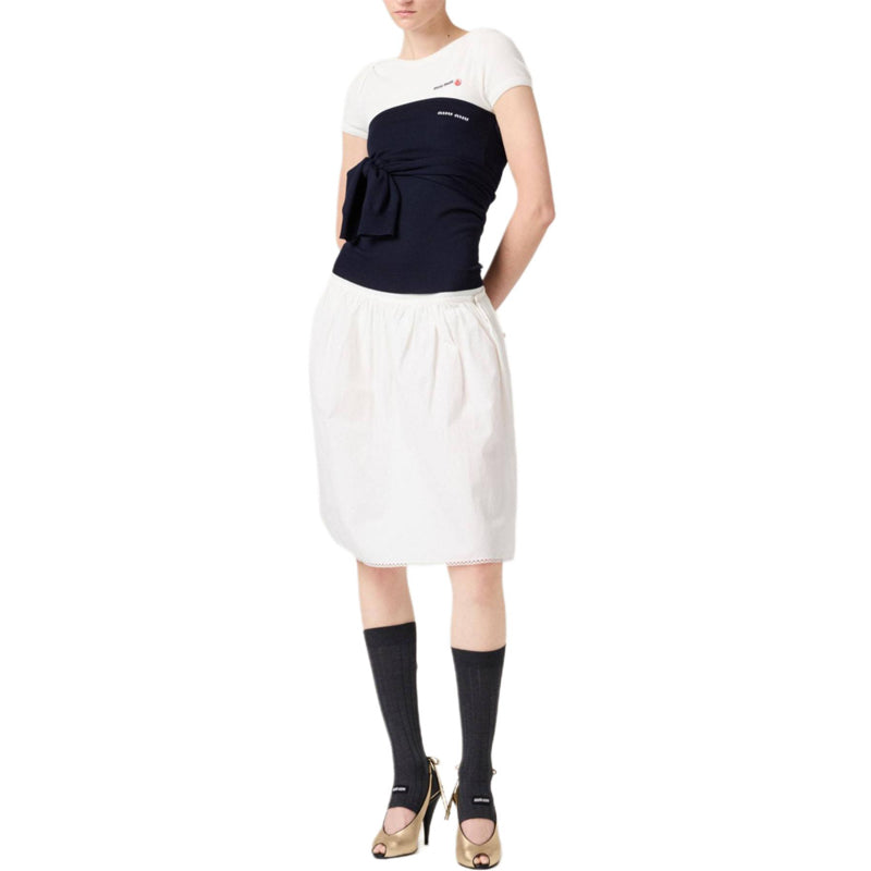 MIU MIU Boatneck Sweater Navy