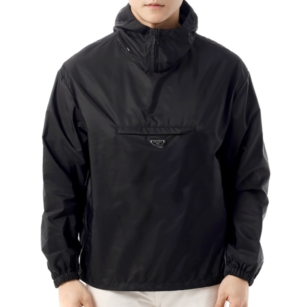 PRADA SS25 Jackets Coats Men's Black