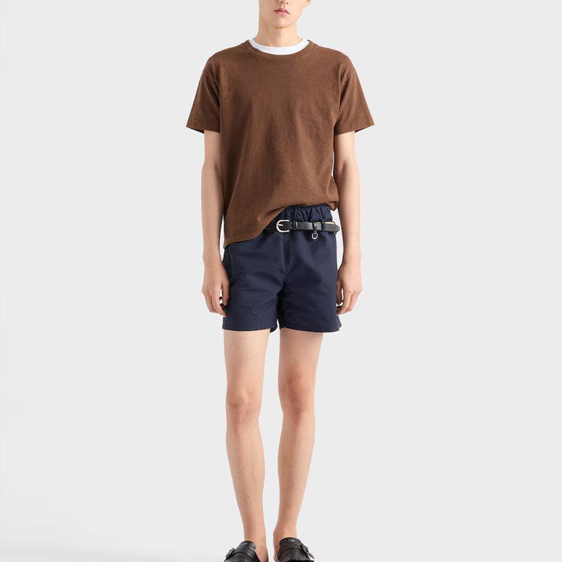 PRADA T Shirts Men Tobacco