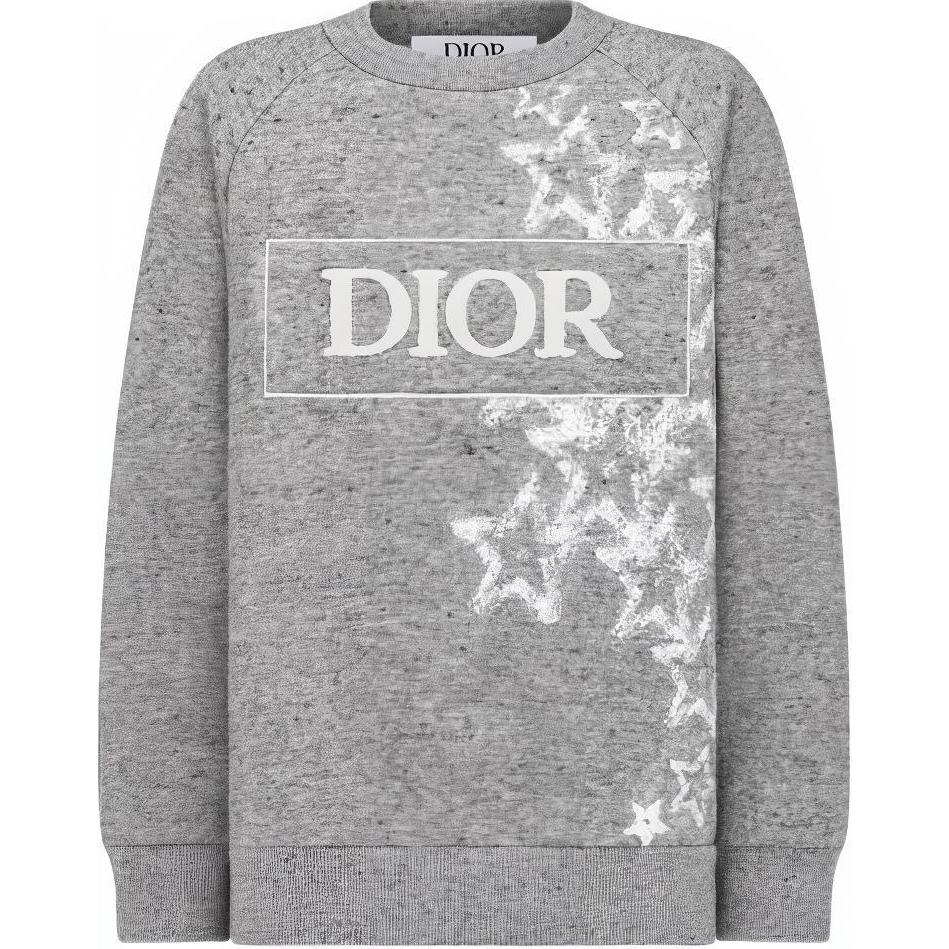 DIOR Sweatshirt FW22 Gray Kids'