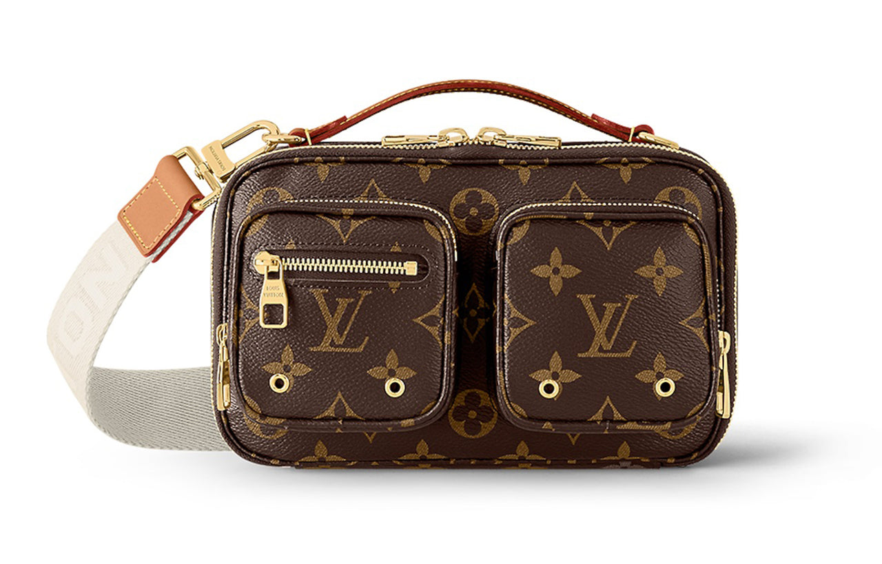 LOUIS VUITTON Utility Crossbody Monogram Brown