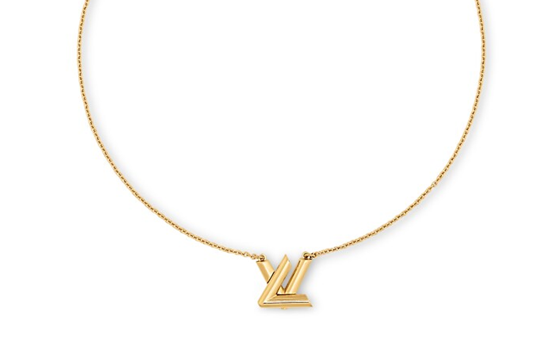 LOUIS VUITTON Metal Necklaces Unisex Gold