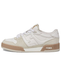 (WMNS) FENDI Match Low Top Suede 'White' 8E8252AHH2F1FHS