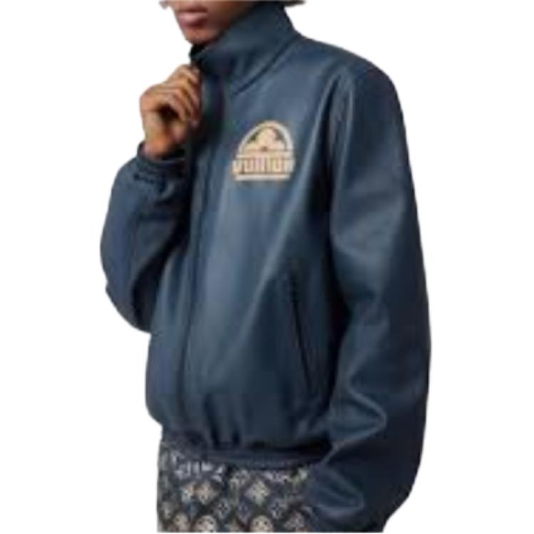 LOUIS VUITTON Monogram Reversible Leather Mix Blouson